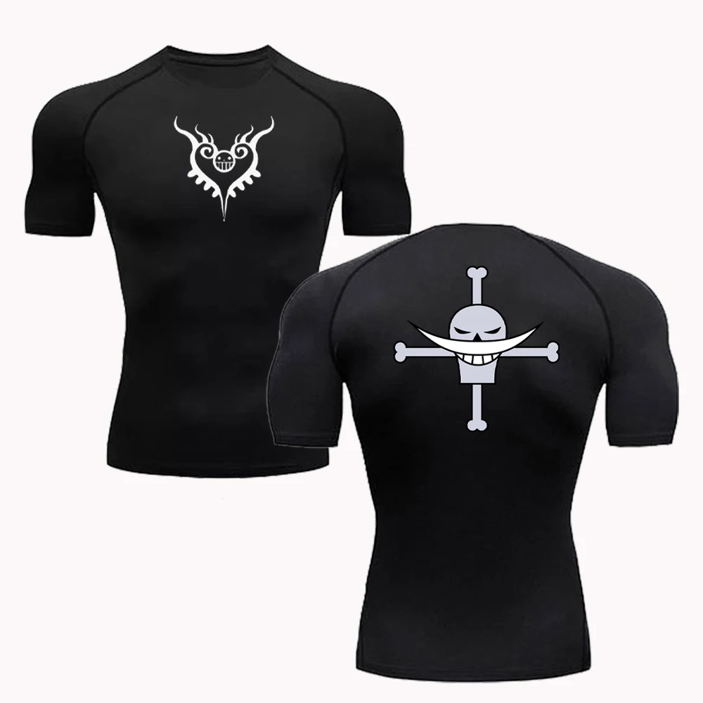T Shirt Tight Fit - Pakaian Pelindung Matahari Pria Musim Panas
