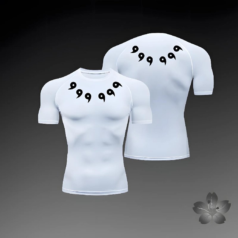 T Shirt Tight Fit - Kaus Kompresi Pria Anime Baru 2026