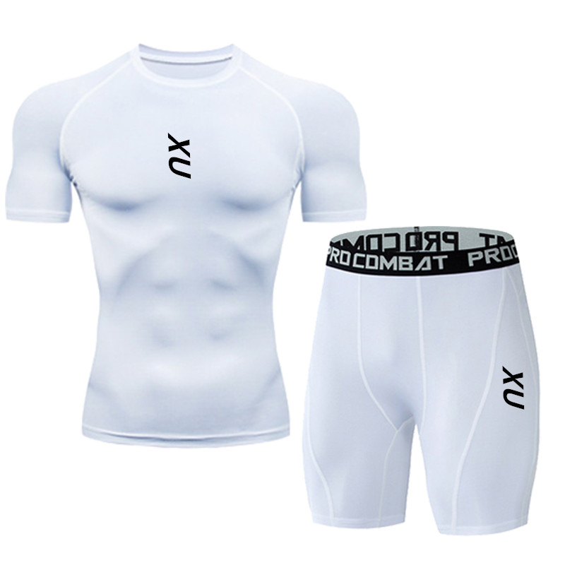 Kaos ketat lari pria baru, kao - T Shirt Tight Fit ulasan dan harga