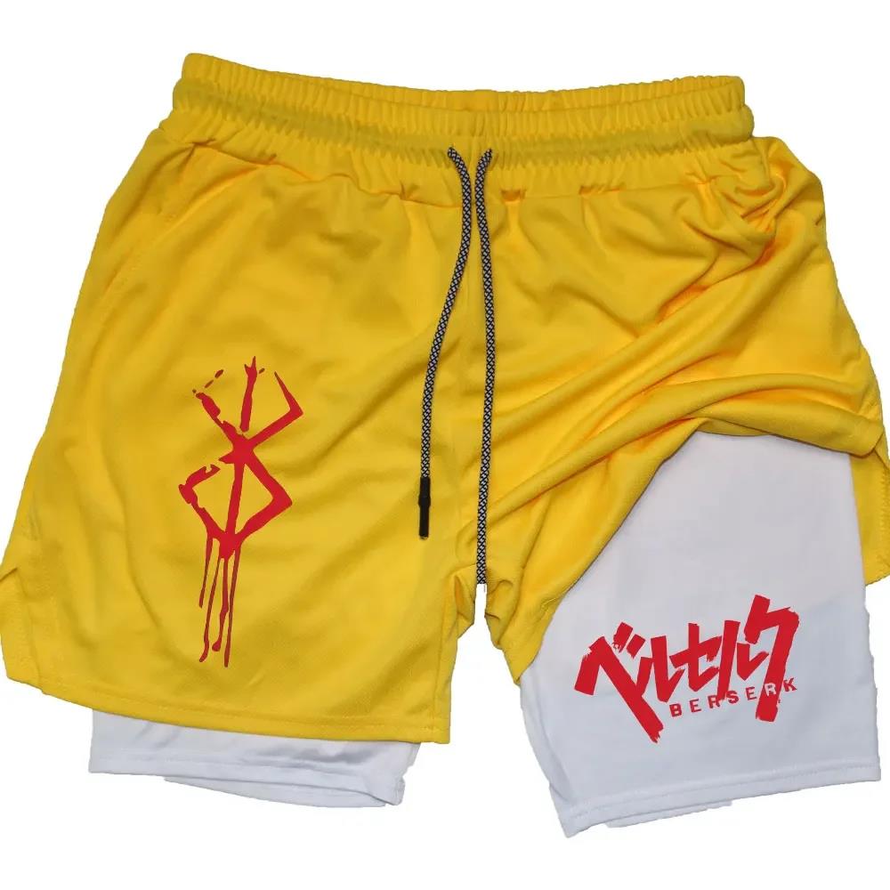 Celana Pendek Gym Anime Berser - Compression Shorts Athletes ulasan dan harga