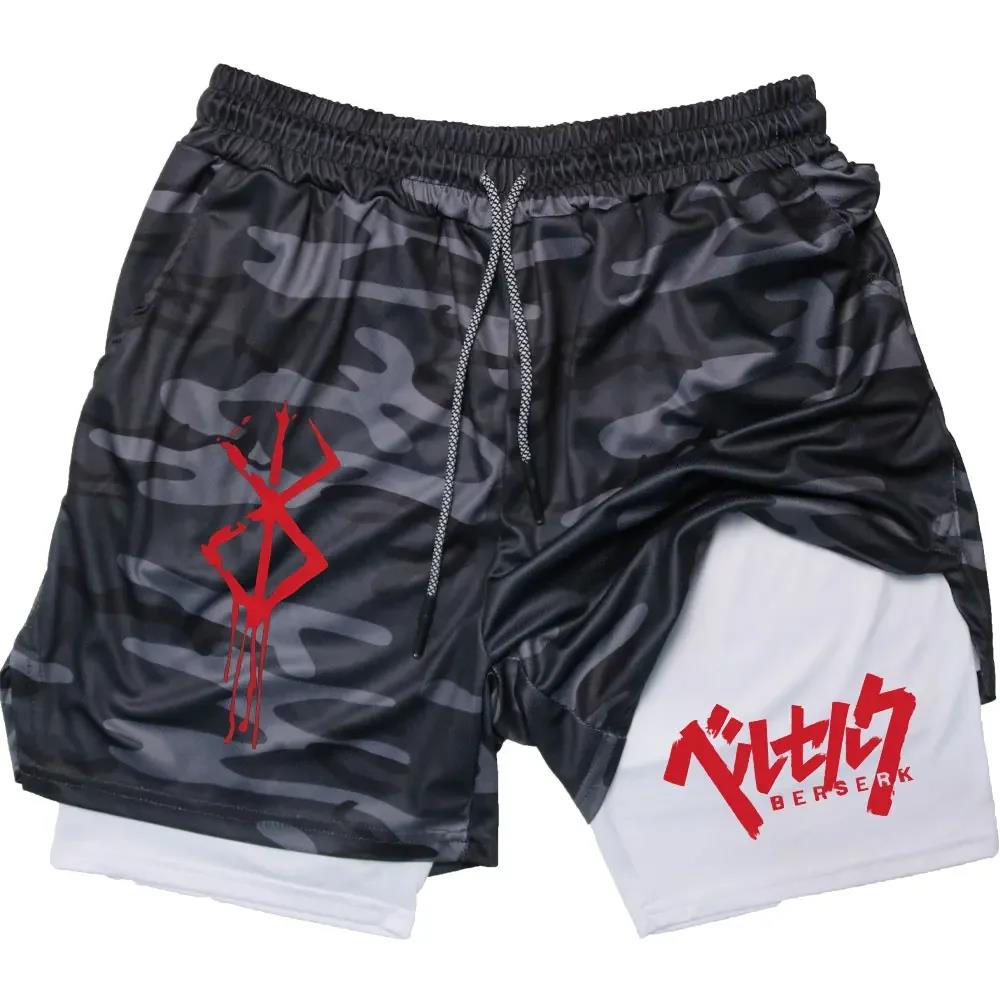 Celana Pendek Gym Anime Berser - Compression Shorts Athletes ulasan dan harga